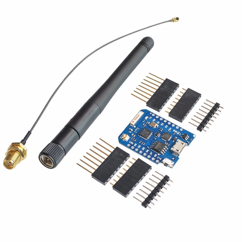 WEMOS D1 Mini Pro 16M байт внешний антенный разъем на основе NodeMCU ESP8266 ESP-8266EX CP2104 WIFI макетная плата Micro USB
