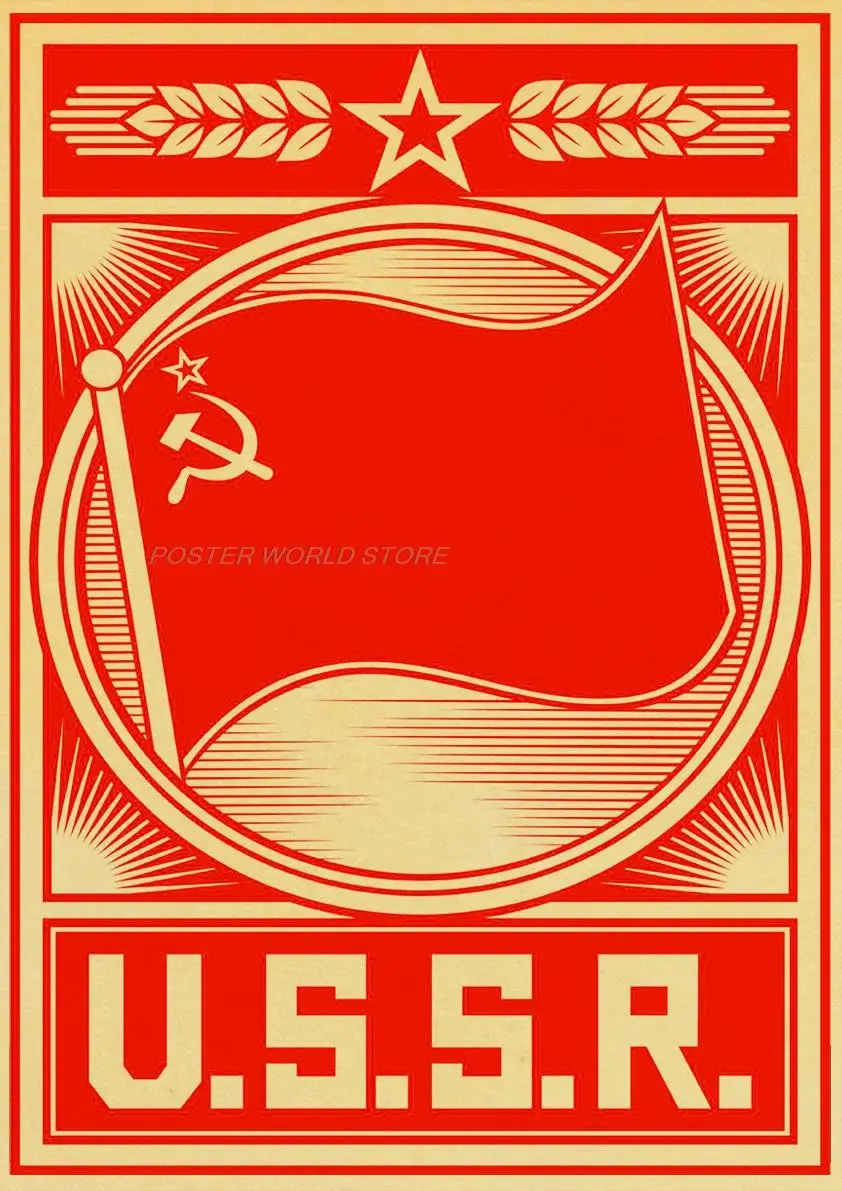 

Настенный плакат СССР