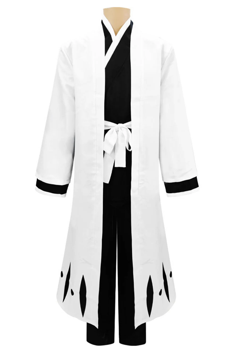 

Anime Bleach Aizen Sousuke Cosplay Costume Coat Top Outfits Halloween Carnival Suit