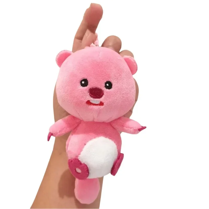 Плюшевая кукла-брелок для ключей