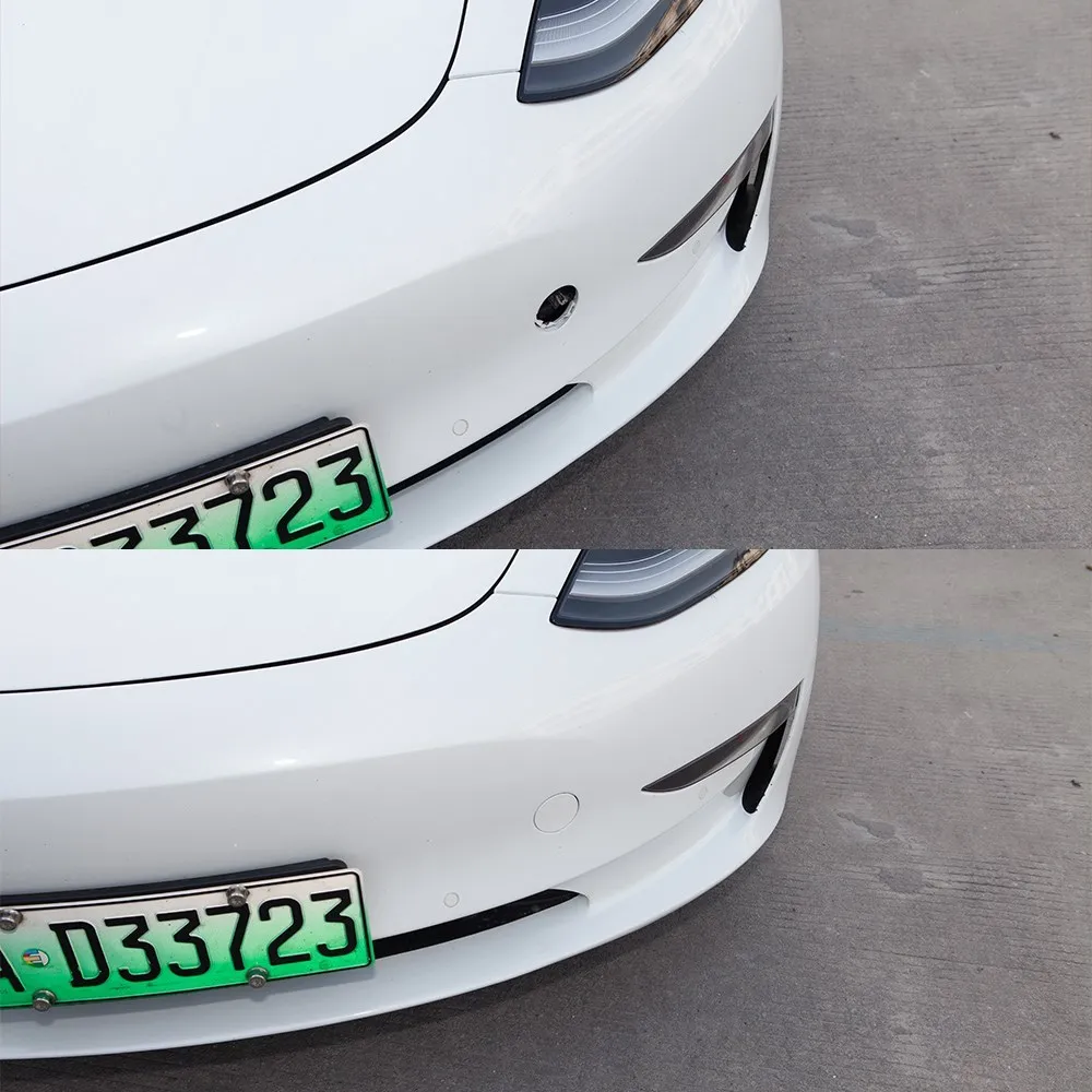 

2022 Model3 Bumper Tow Hook Cover Cap For Tesla Model 3 2021 Accessories Plastic Fit model 3 tesla model Interior Parts 2020