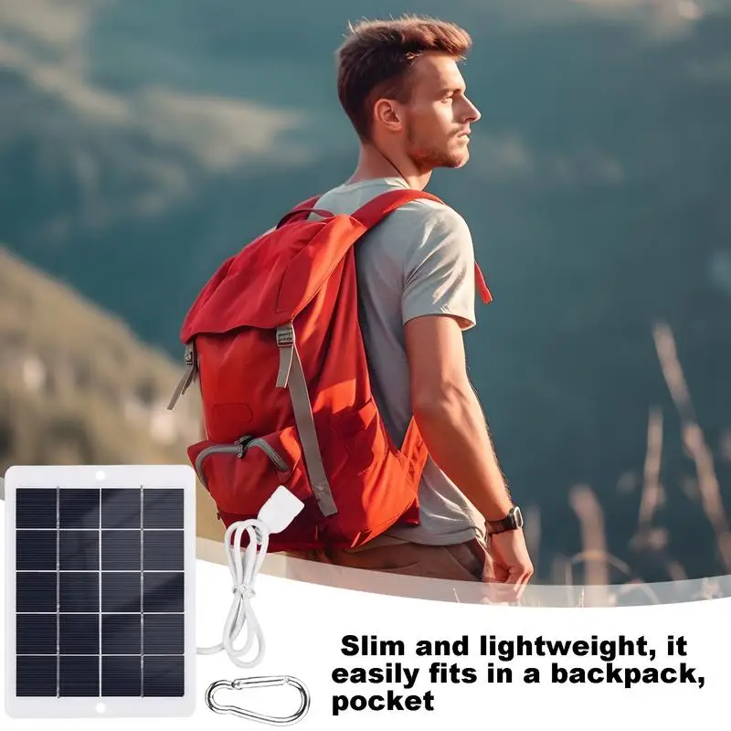 Портативное солнечное зарядное устройство для телефона маленькая солнечная