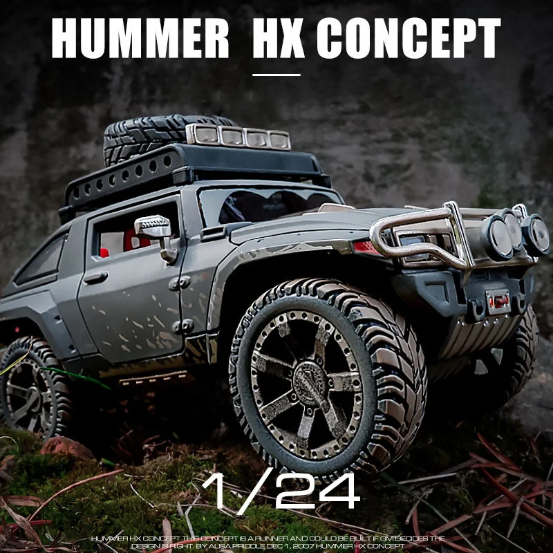 

Maisto 1:24 Old Hummer HX Concept внедорожник модель автомобиля из сплава литой и игрушечный автомобиль коллекционная игрушка