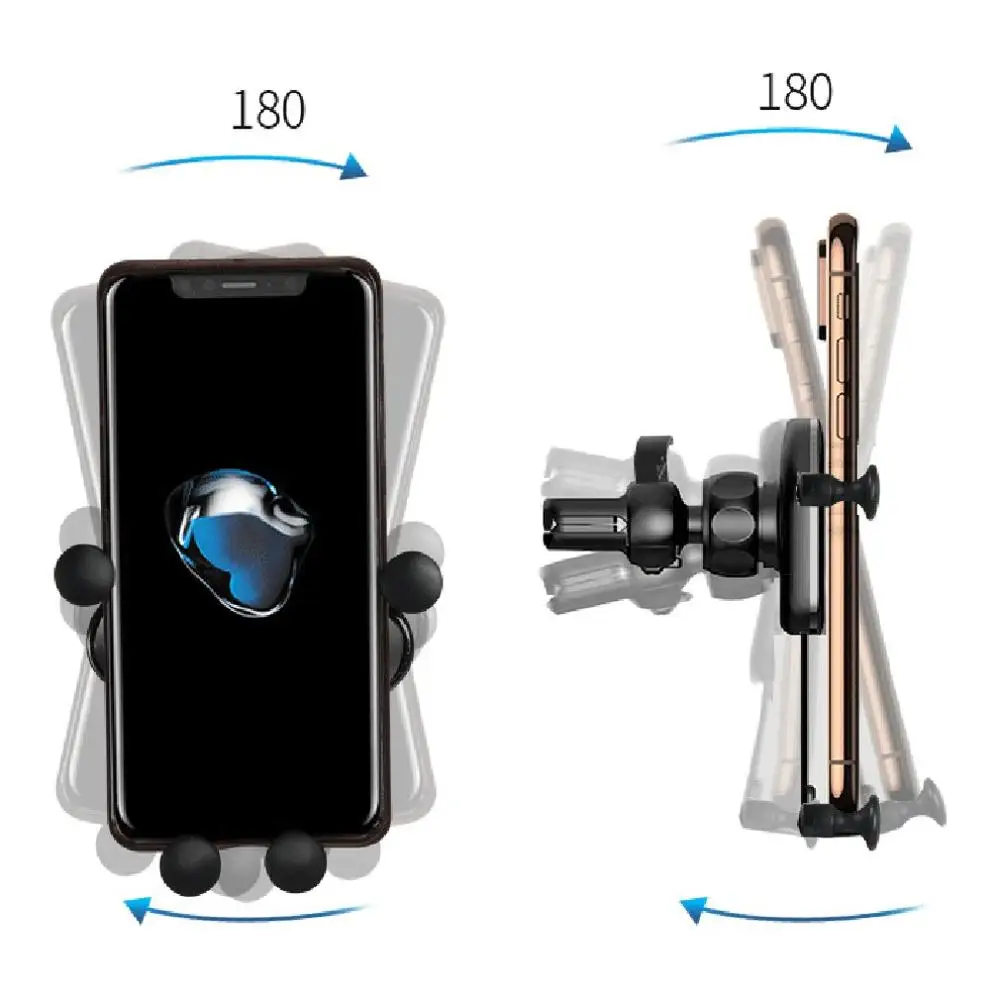 

Автомобильный гравитационный кронштейн, вращающийся на 360 градусов, магнитный автомобильный держатель для мобильного телефона, автомобиль...