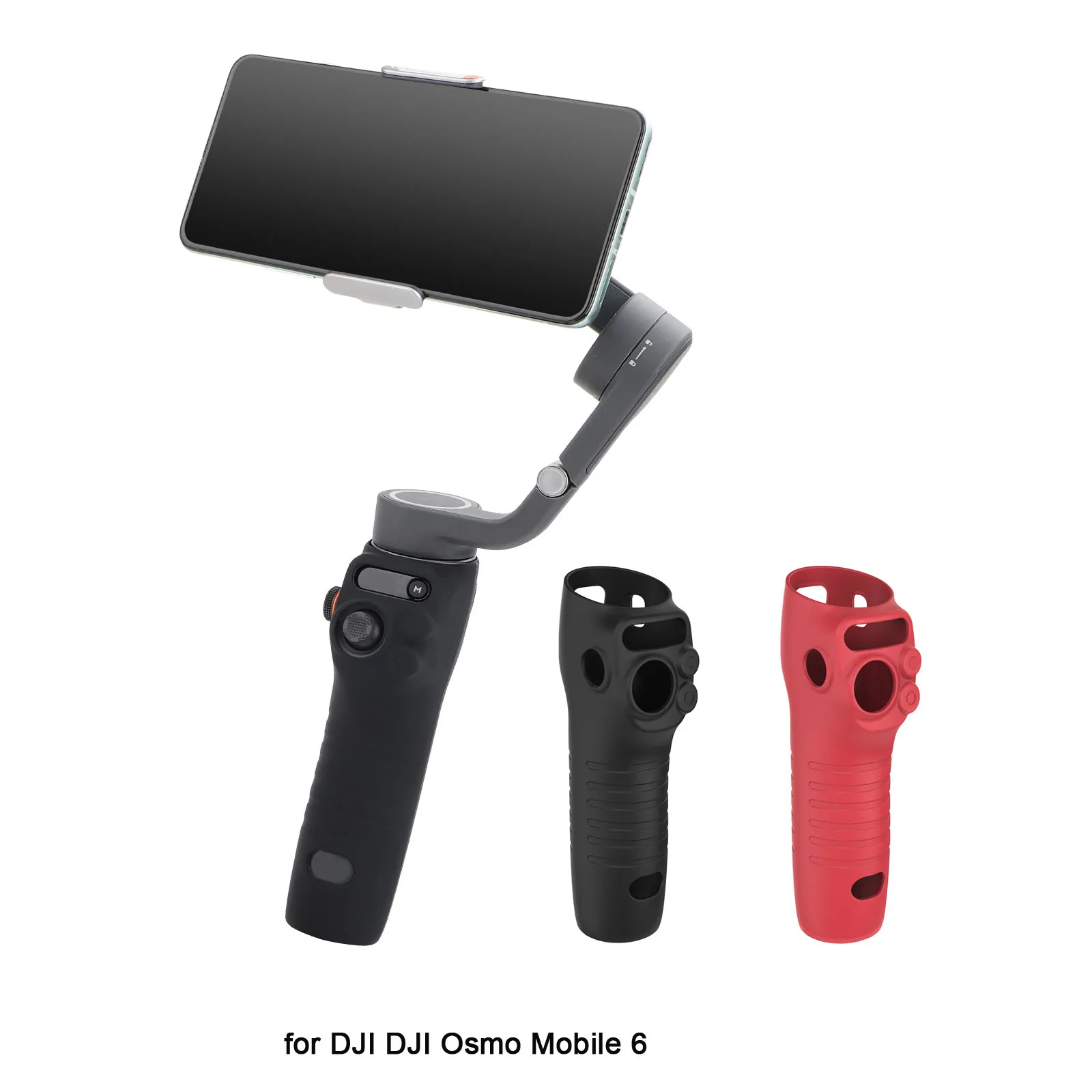 

Silicone Cover for DJI Osmo Mobile 6 Handheld Gimbal Protection Scratch-proof Protective Case Sleeve Accessories