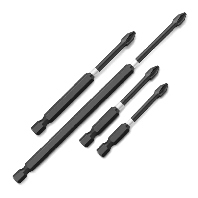 

4Pieces Batch Head Impact Strong High Hardness Screwdriver Set R7UA