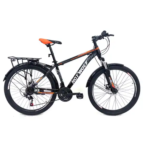 Новый велосипед 26-дюймовый горный велосипед 24-скоростной мужской велосипед рама из углеродистой стали взрослый горный велосипед подвесной...