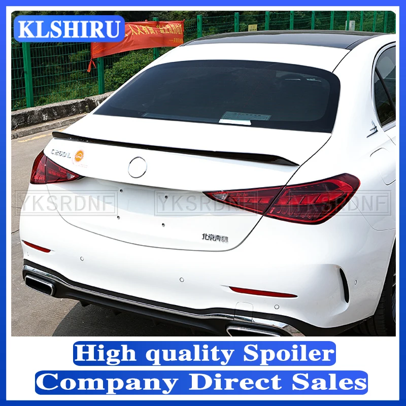 

Спойлер для Mercedes Benz W206 2020 2021 C200/C260 C-класс высококачественный спойлер для заднего крыла автомобиля цветной задний спойлер