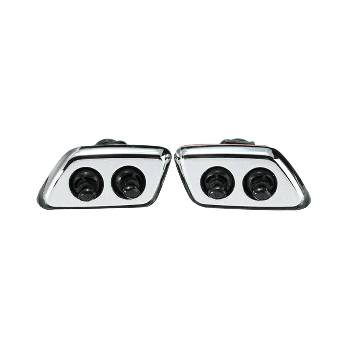 

2Pcs Head Light Lamp Windshield Washer Nozzles Jet DA805833AA for 300 C 2005-2007
