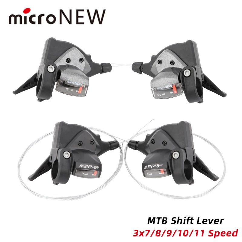 

MicroNEW Bicycle Rear Derailleur 3x7 3X8 3X9 3X10 3X11 Speed MTB Front and Rear Bicycle Derailleur bike gear shifter