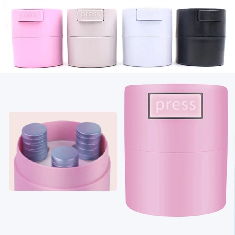 

1Pc Eyelash Extension Glue Storage Tank Holder Container Adhesive Stand Sealed Jar Cosmetic Accessorie Lashes Beauty Tools