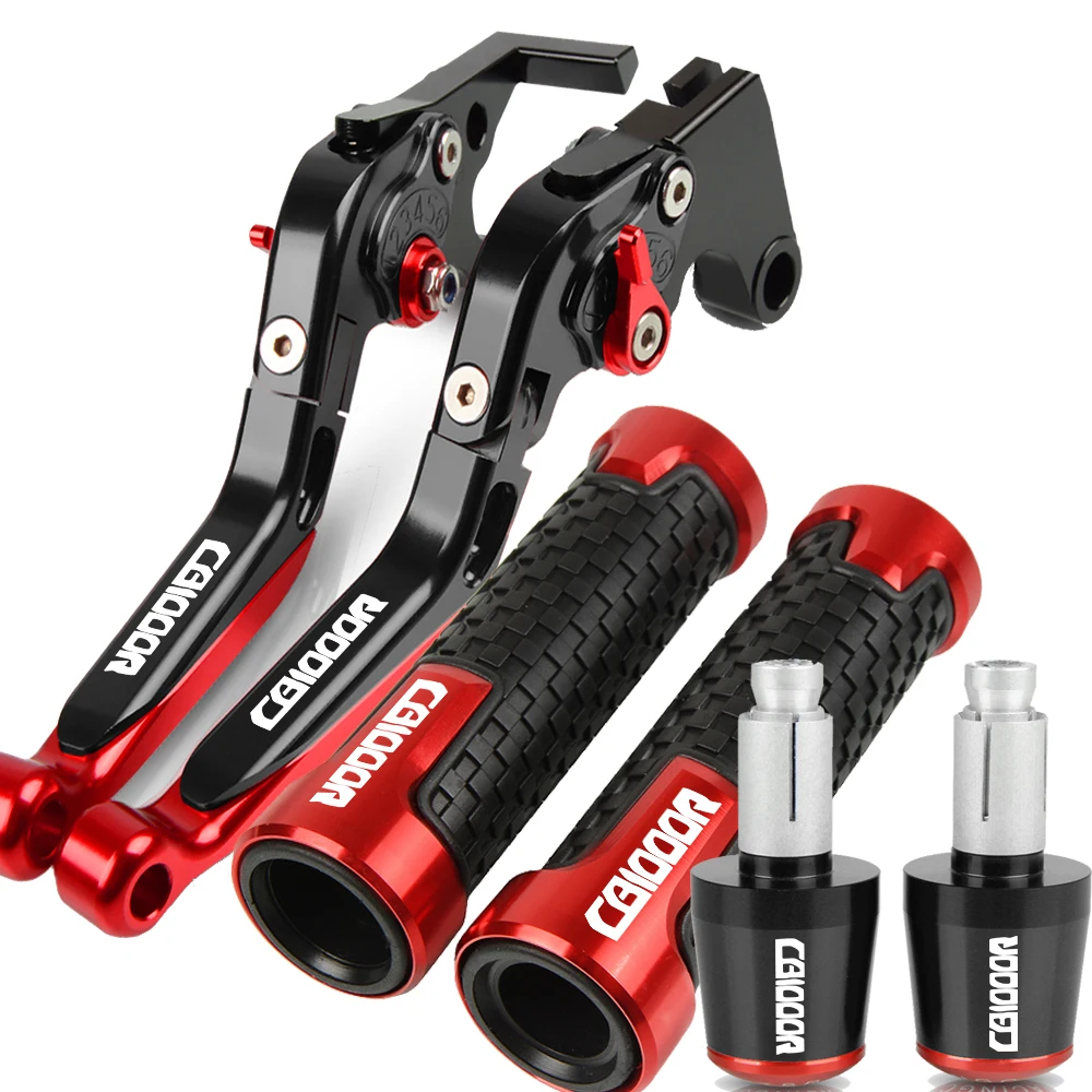 

For Honda CB1000R CB 1000R 2008-2016 2017 2015 2014 Motorcycle Adjustable Clutch Brake Clutch Levers Handlebar Handle Grips Ends