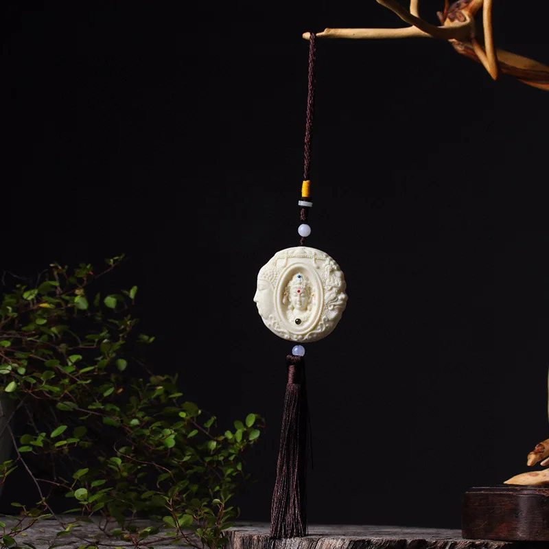 Новый орех цвета слоновой кости вспышка мысли подвесной автомобиль Амитабха