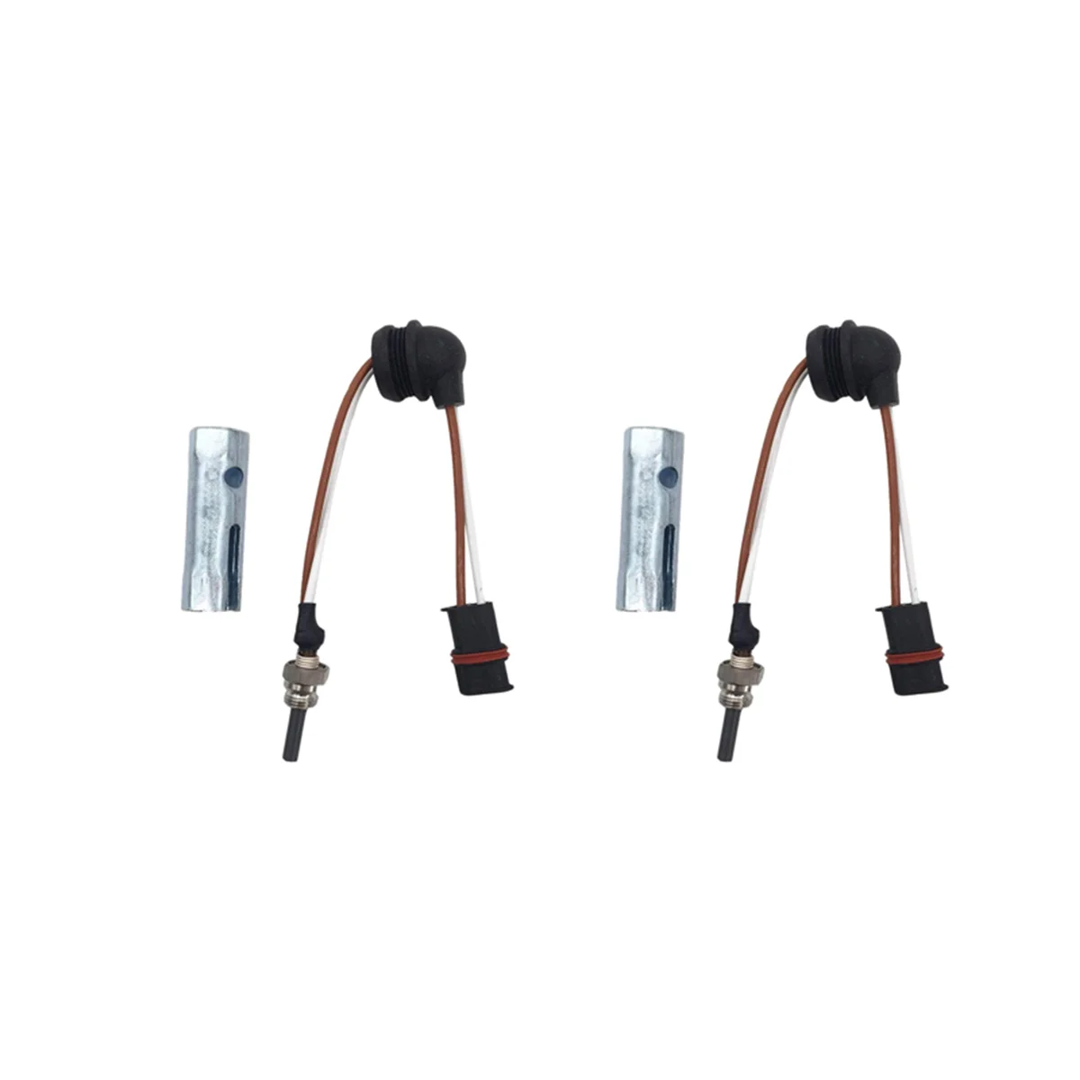 

2X 252069011300 12V Heater Plug Heater Glow Pin for Eberspacher B4 D2 D4 D4+ Airtronic Heater
