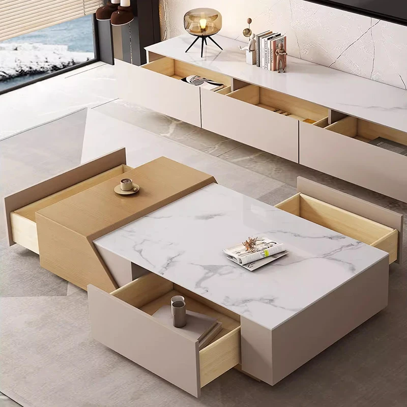 

Luxury Tables Study Living Room Sofa Side Vanity Tea Coffee Table tvCloud Couch Mesa De Centro De Sala Japanese Furniture