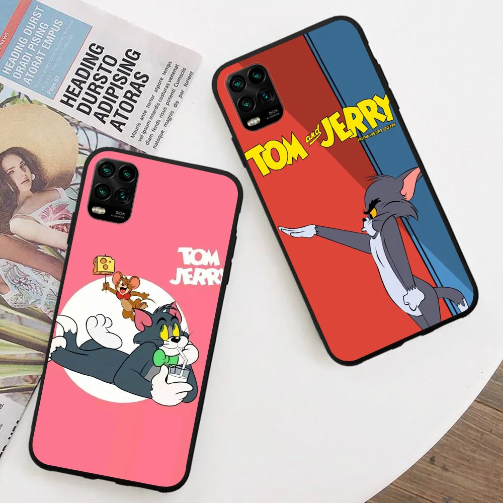 SJ-46 Mouse Cat Silicone Case For OPPO Find X3 Neo A94 F19 A16 A16S A54S A73 F17 F7 F9  F11 Lite Pro images - 6