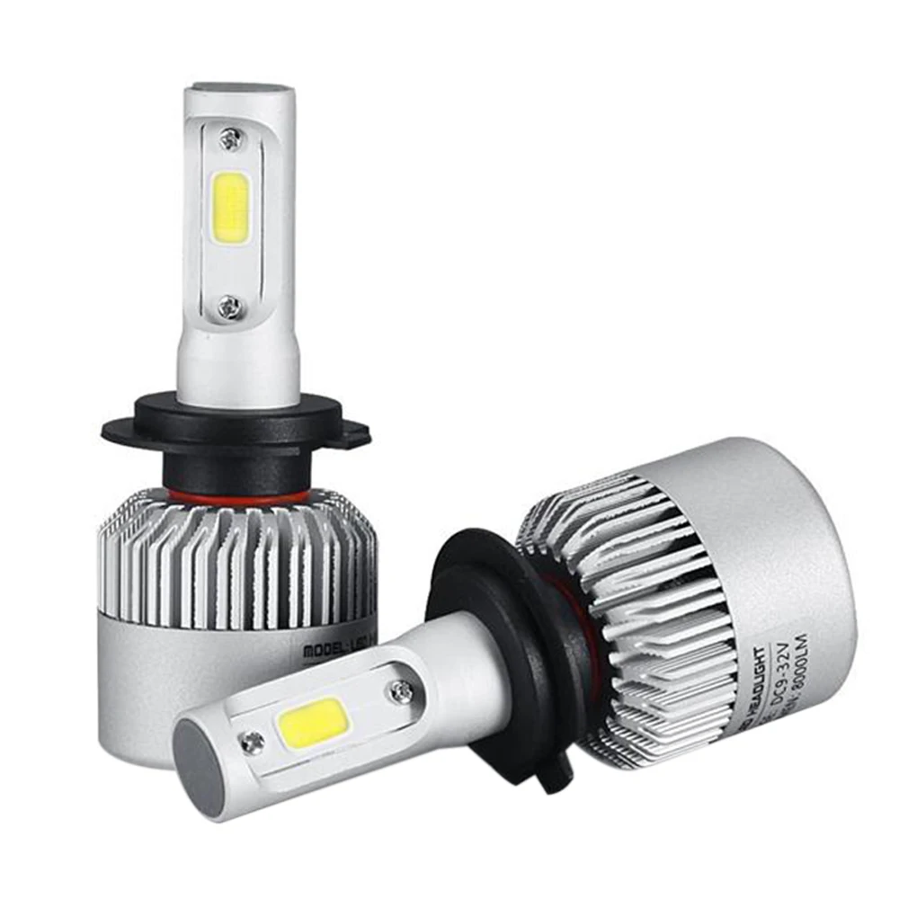 

1 Piece H7 Car LED Headlight Bulbs Kit White 6000K LED Chips Auto Fog Lamp Driving Running Light