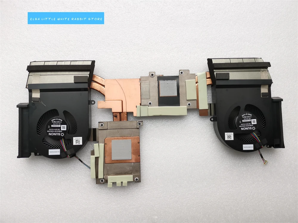 Для Alienware Area-51m R2 51M Радиатор вентилятора 067X3P