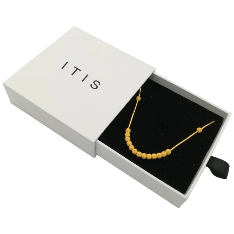 

Custom packaging cardboard jewelry paper necklace gift box