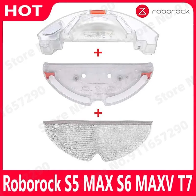 Roborock S5 MAX S50 MAX S55MAX S6Max Electric Control Water Tank Spare Parts Vacuum Cleaner Water Tank Tray Accessories