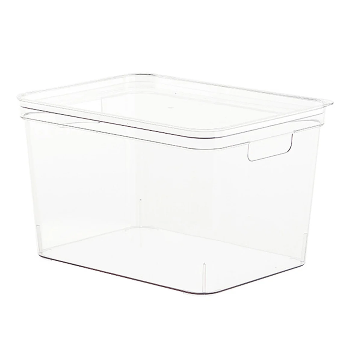 

Plastic Barrel Desk Organizer Basket Desktop Storage Case Clear Sundries Stackable
