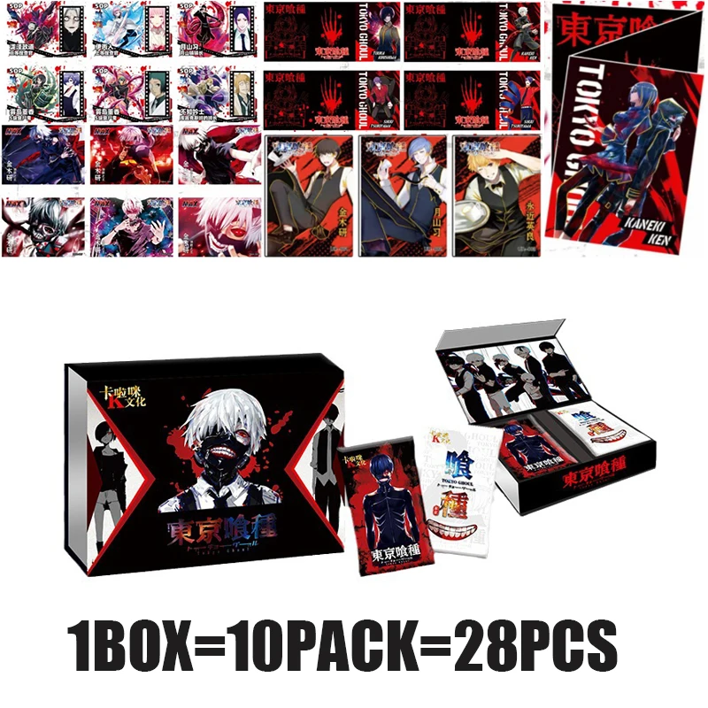 

Japanese Anime Tokyo-Ghoul Game Cards Characters Collection Battle Cards Hobby Game Card for Children Collection Hobby
