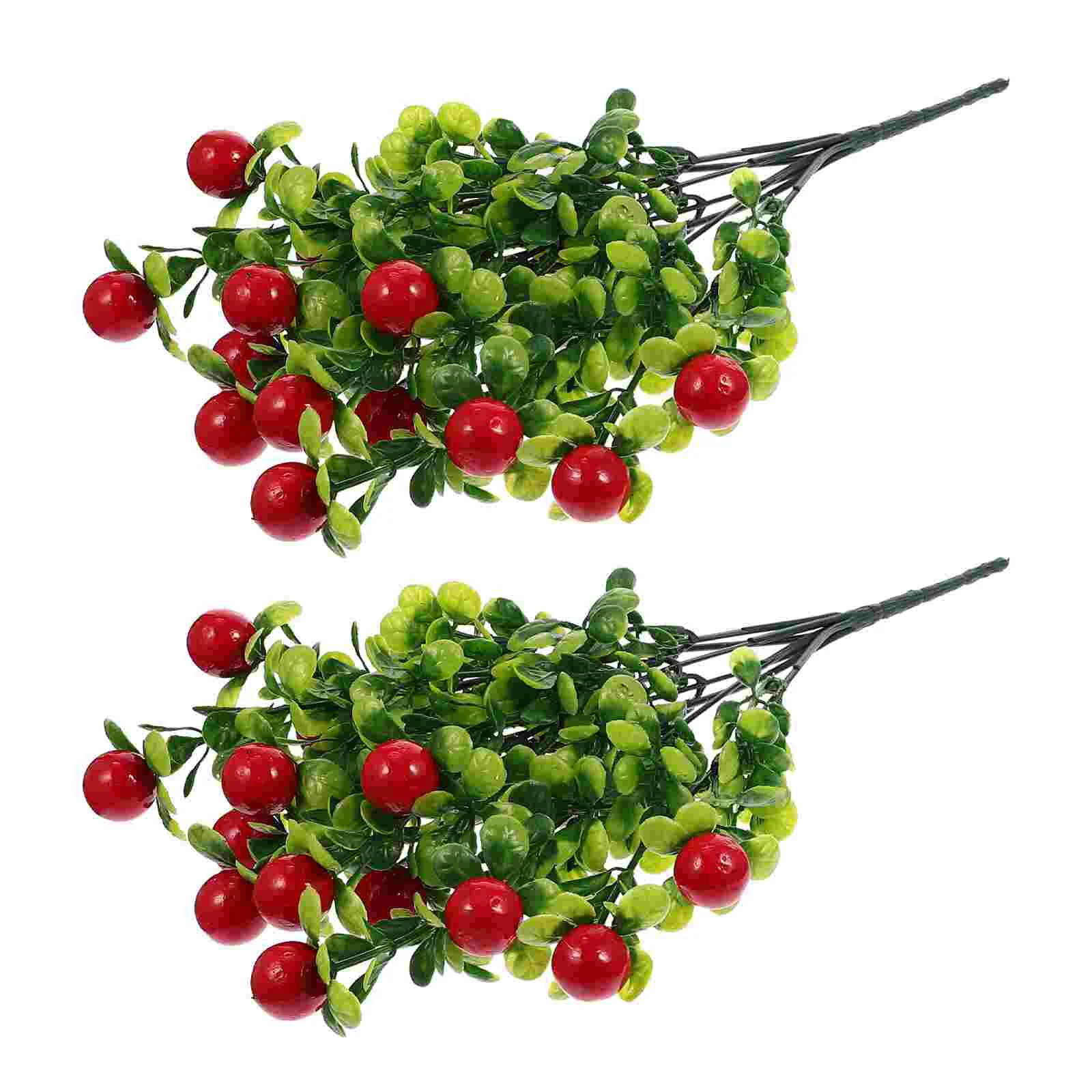 

Branches Artificial Fruit Berry Orange Fake Stems Christmas Bouquet Faux Berries Greenery Picks Branchlemons Red Tree Lemon