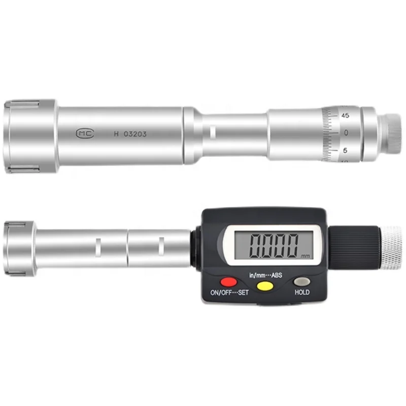 

GUILIANG SHAN Three-point Internal Micrometers 5-30MM 6-200MM Inside Micrometers Digital Inner Measure Gauge Measurement Tool