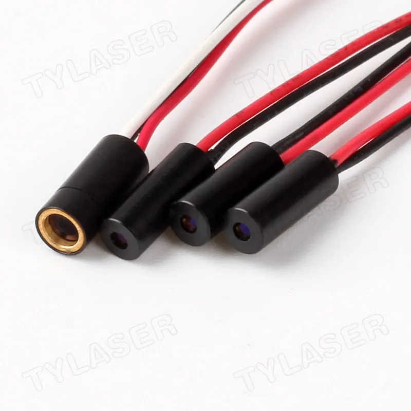 D5mm 635nm 0 5 mW 1mW 5mW красный точечный Лазер алюминиевый диодный модуль промышленного