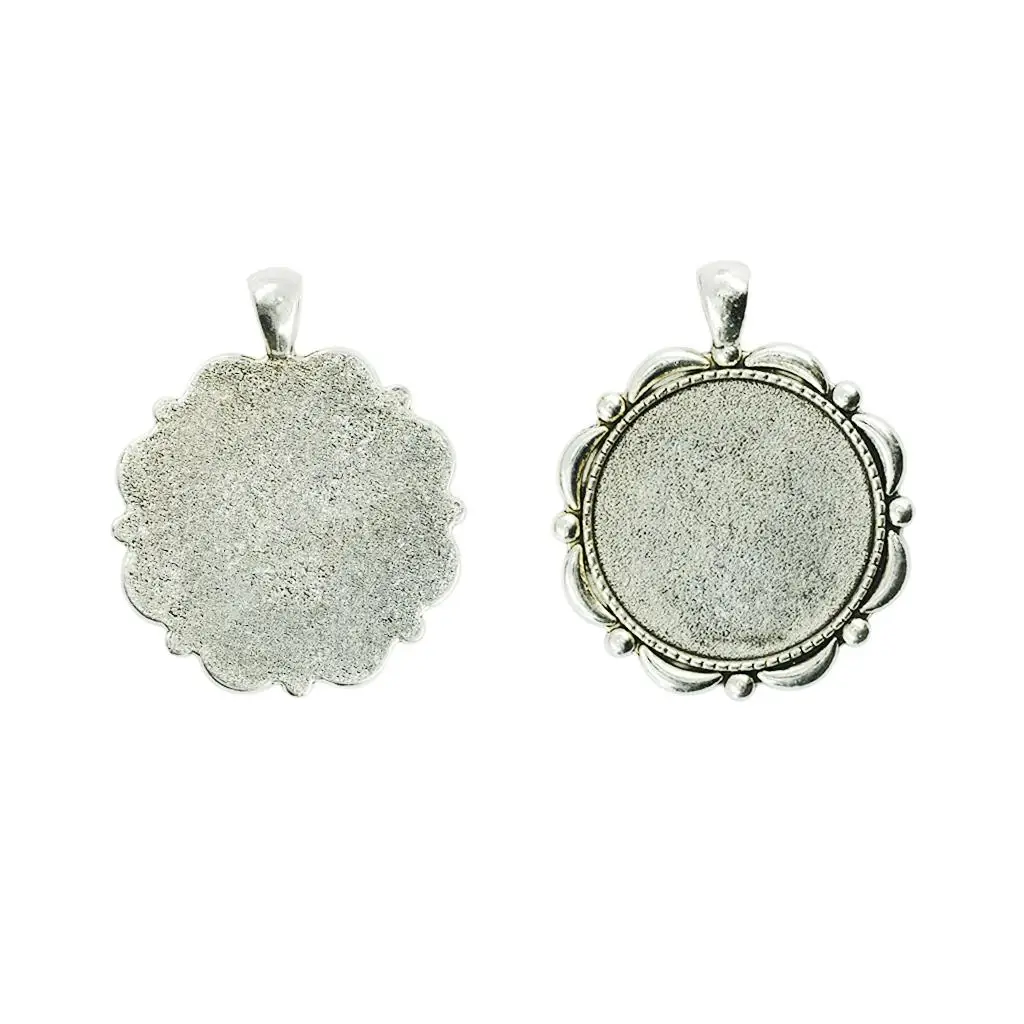 

10 шт., подвеска для кабошона, 30 мм