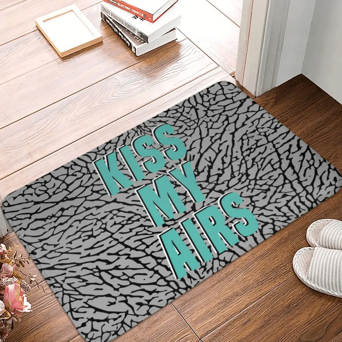 

Kiss My Airs Doormat Rug carpet Mat Footpad Polyester Anti-slip Sand Scraping Front Room Corridor Kitchen Bedroom balcony toilet