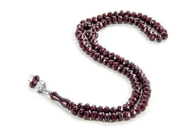 IQRAH Crystal Looking 99 lu Rosary Mevlüt Hajj Umrah Gift 10 pcs Oil
