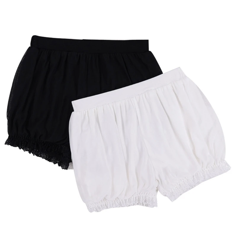 JKs Style Sweet Pant Short Skirts Inner Trousers Lacy Hems Pumpkin Underwears