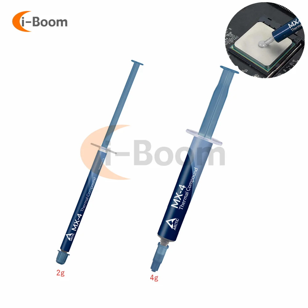 

2g 4g MX-4 Thermal Compound Conductive Grease MX 4 Silicone Paste for Heat Sink PC Processor CPU GPU Cooler Cooling Fan Plaster