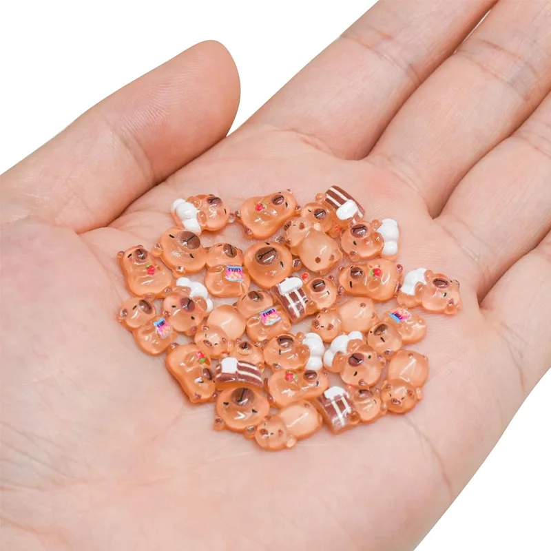 

Миниатюры капибар, смола, 50/100 шт.