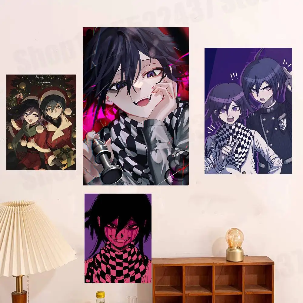 Фото Постер Kokichi Oma S-Shuichi D-Danganronpa для печати на стене, для гостиной, спальни, офиса, украшения дома, подарок №1