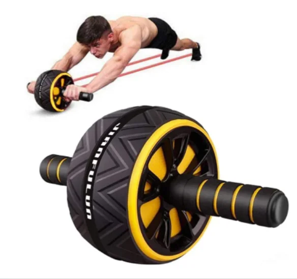 

Conway ABW004 Cheap Price Custom Logo Muscle Trainer Roller AB Wheel Roller Abdominal Carver with Free Knee Mat for Home Workout