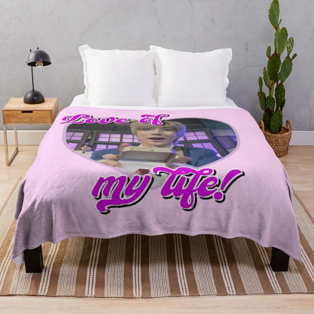 Ретро beomgyu loml пледы одеяла для диванов персонализированный подарок фланелевые