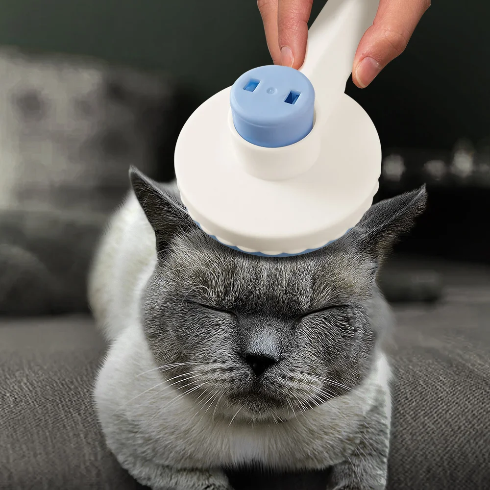 

Massager Brush For Cat And Comb Comb Hairs Hair Brush Pets Remover Dog Goods Removes Cat Accessories Pet Dogs Grooming Supplies