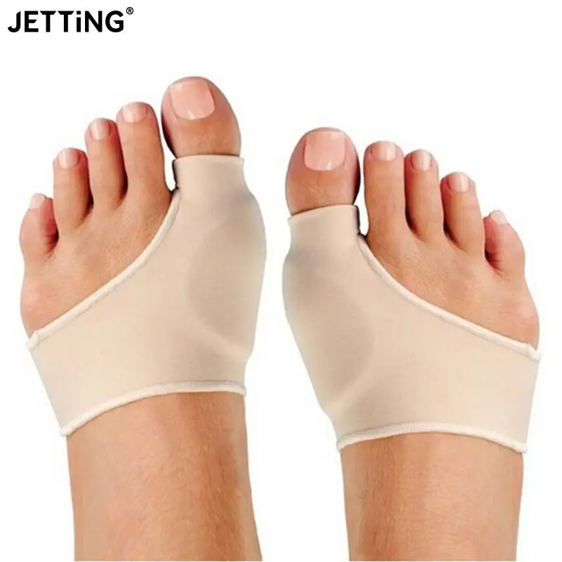 

2Pcs Feet Care Big Toe Hallux Valgus Corrector Orthotics Bone Thumb Adjuster Correction Pedicure Socks Bunion Straightener