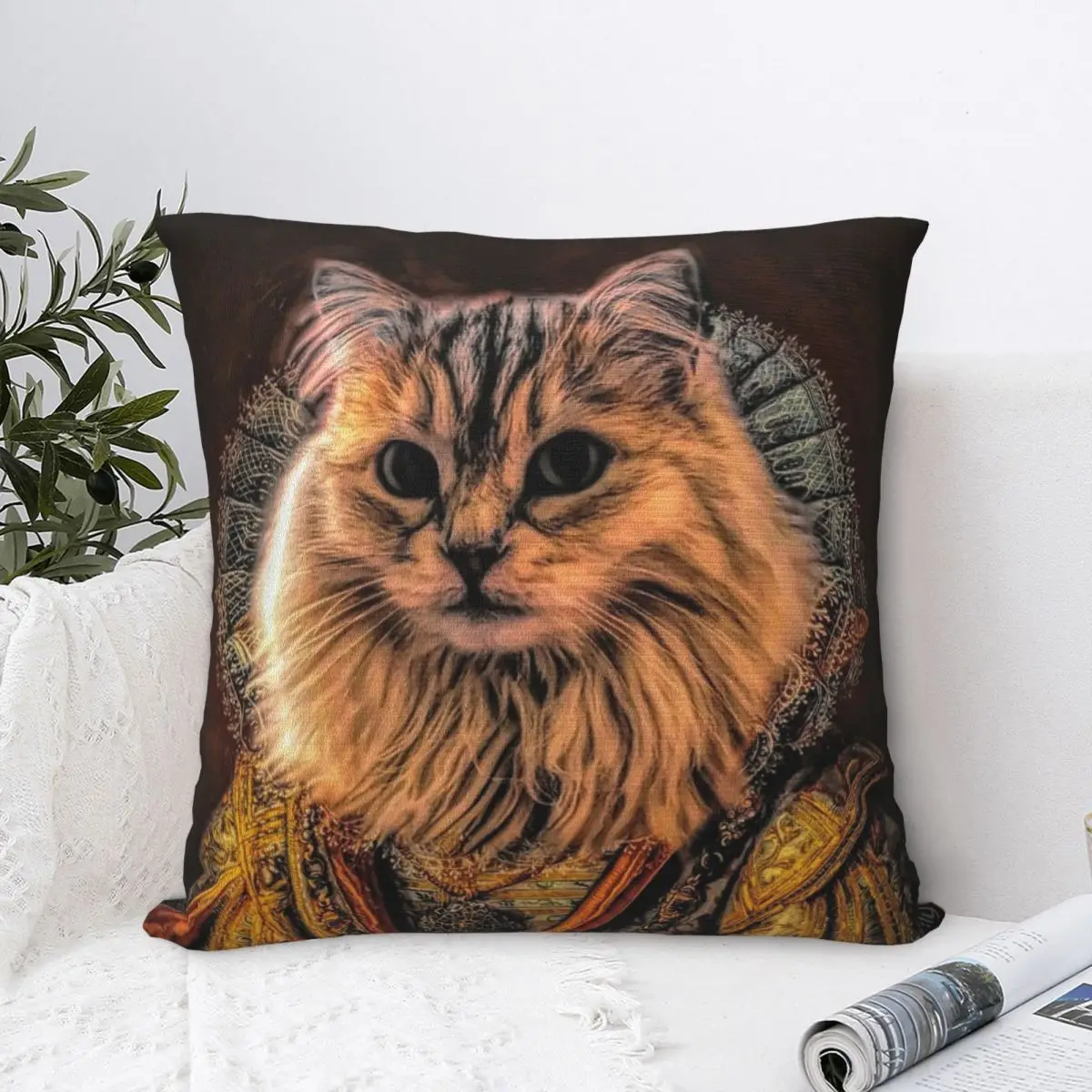 

Nordic Cat Pet Printing Series Sofa Creative Cushion Cover Simple Throw Pillow Cover Home Decoration Party Car