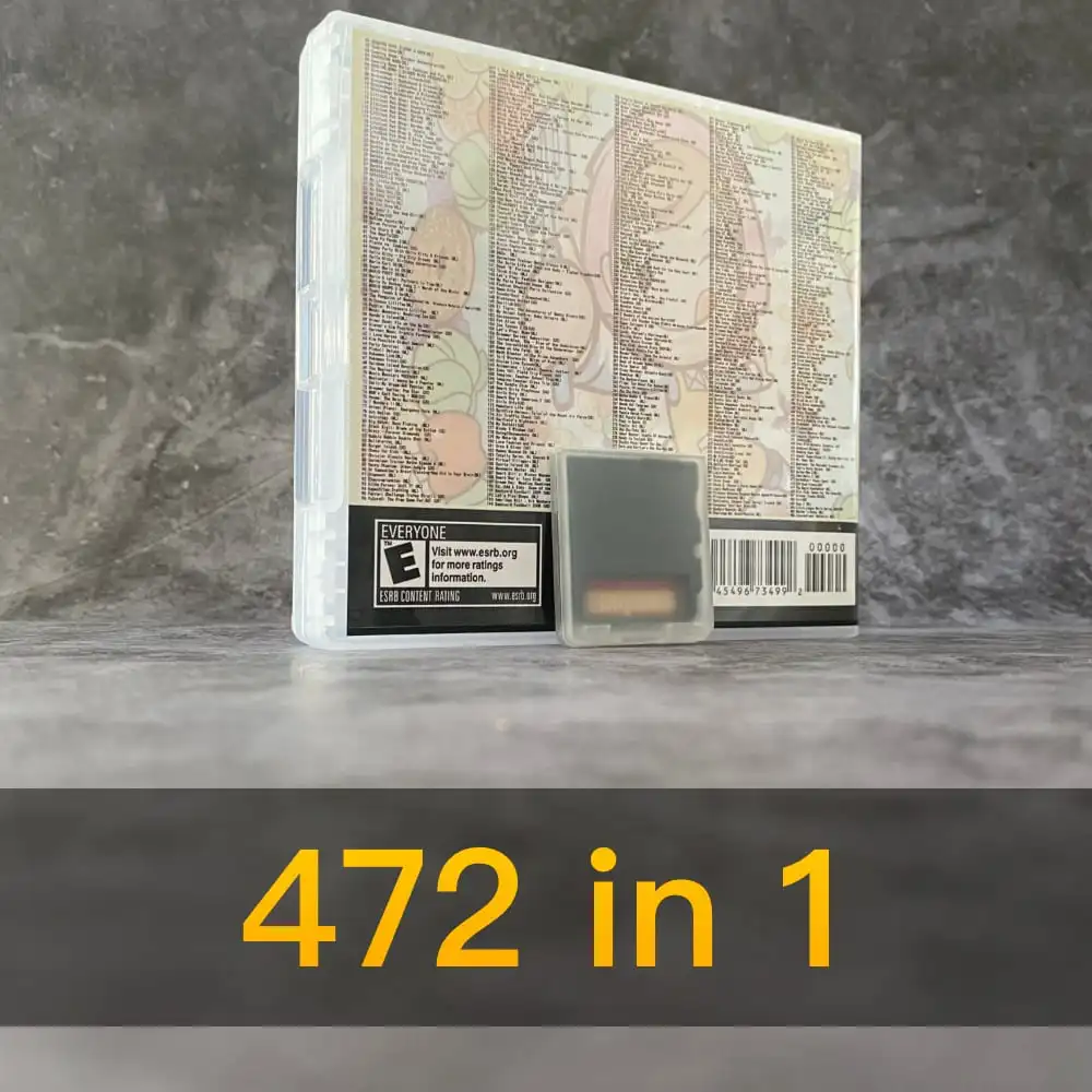 

Супер комбинированная видеоигра 472 в 1 для консоли DS/3DS/2DS