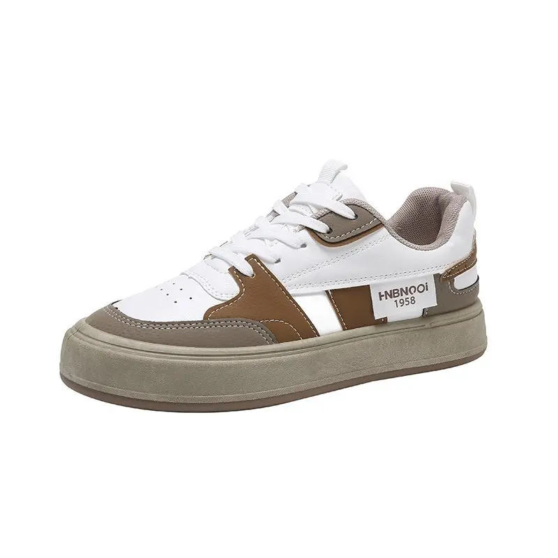 

Sports Shoes Women's Sneakers Outdoor Flats Shoes Ladies White Shoes New Style All-match Thick Sole Skateboarding Shoes