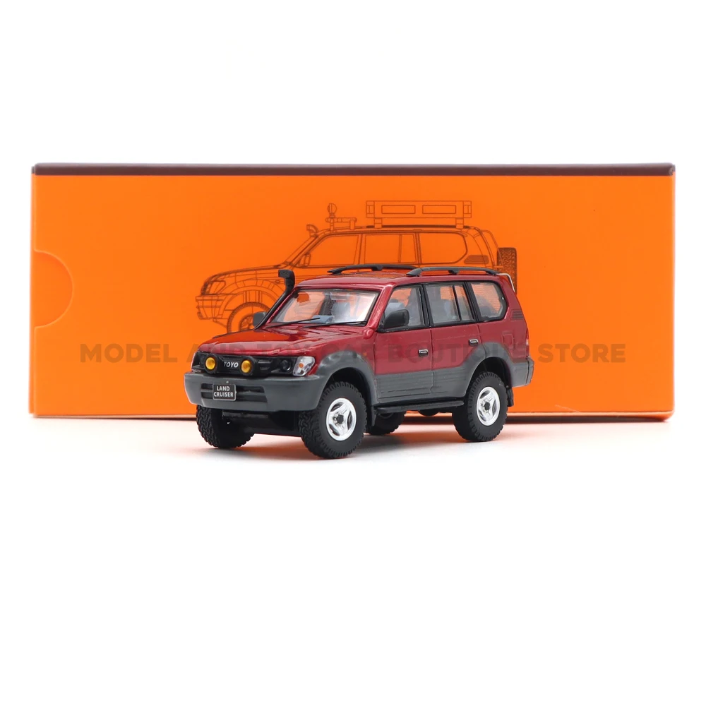 

1/64 GCD TOYOTAPRADO Land Cruiser PRADO 90, литые модели игрушечных автомобилей, подарки для мальчиков и девочек
