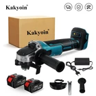 125 мм M14 бесщеточная угловая шлифовальная машина, Беспроводной литий-ионный шлифовальный станок, режущий аппарат, полировщик для Makita с аккумулятором 18 в