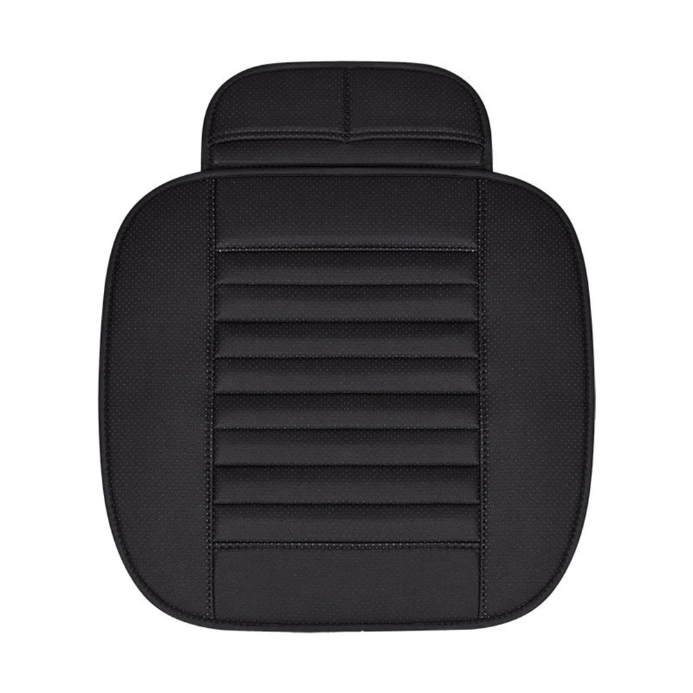 

1pcs PU Leather Car Front Seat Cover Mat Breathable Chair Soft Cushion Pad Protector Universal Size And Wide Application