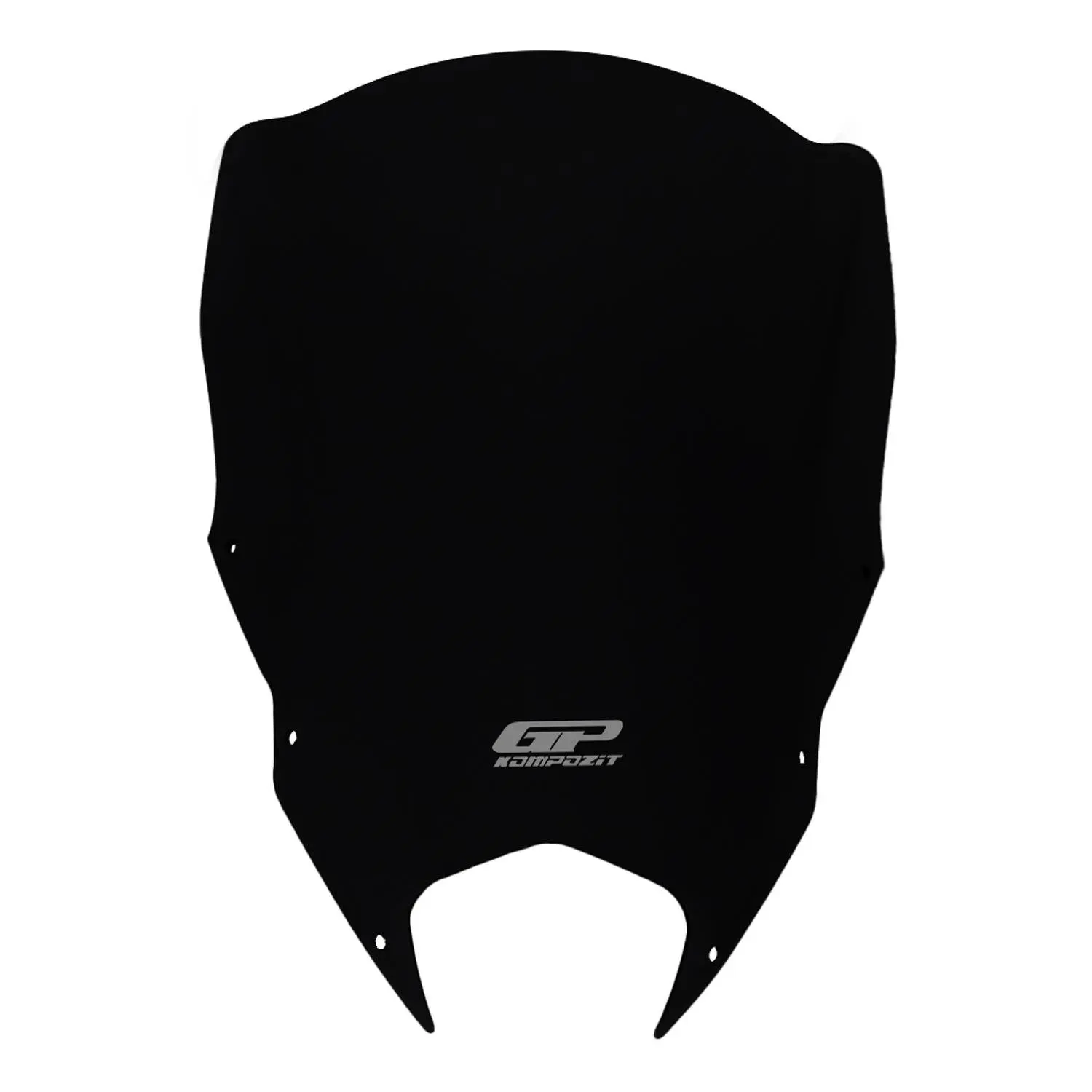 

GP Composite For Fazer 8 2011-2016 Compatible Windshield Windscreen Black 43 cm