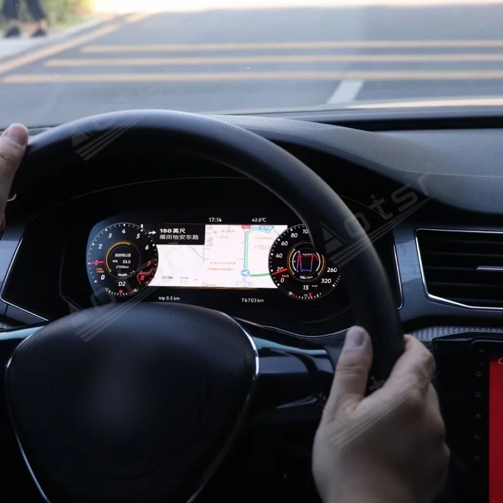 Для Volkswagen Passat B6 B7 B8 вариант 2005-2023 Android автомобильный цифровой кластер ЖК приборная