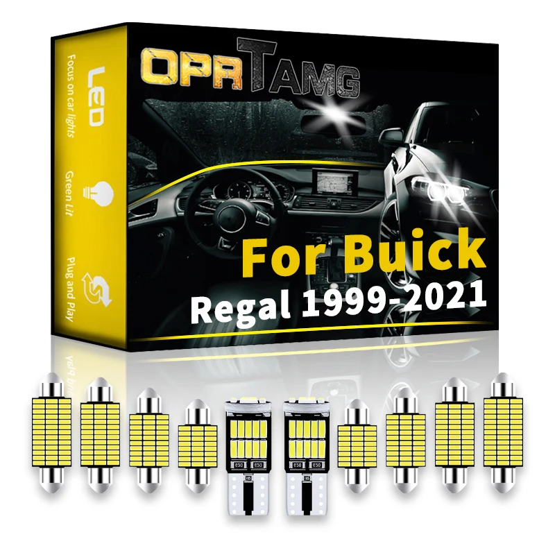 

OPRTAMG W5W T10 C5W внутренняя световая сигнальная лампа для Buick Regal 2004 2005 2006 2007 2008 2009 2010 2011 2012-2022 автомобильные аксессуары