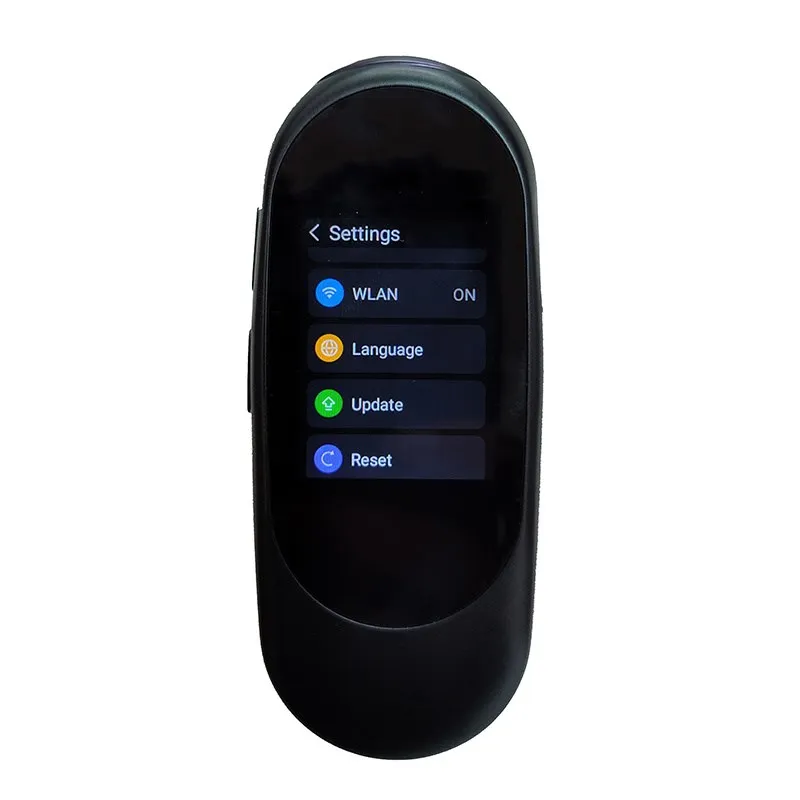 Portable Multilingual Translation Equipment Smart Translator With 2.0 inch Touch Screen Voice Translator Device Online Intercom